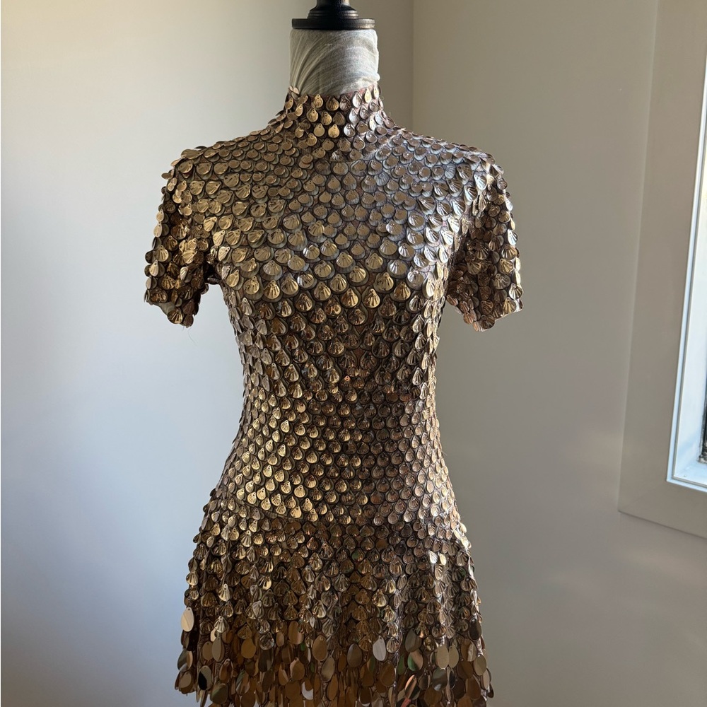 Festival wear mermaid sequin bodysuit born in Stockholm sz m